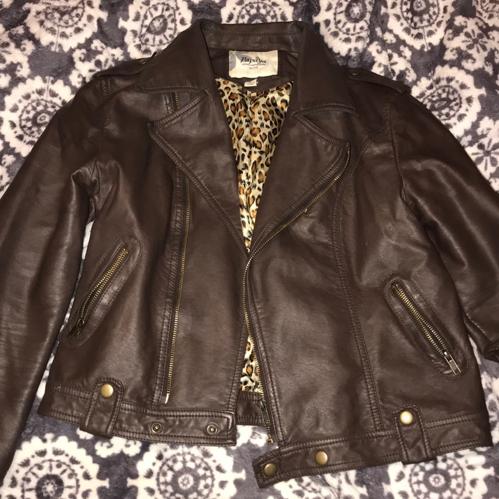 Brown Leather Jacket